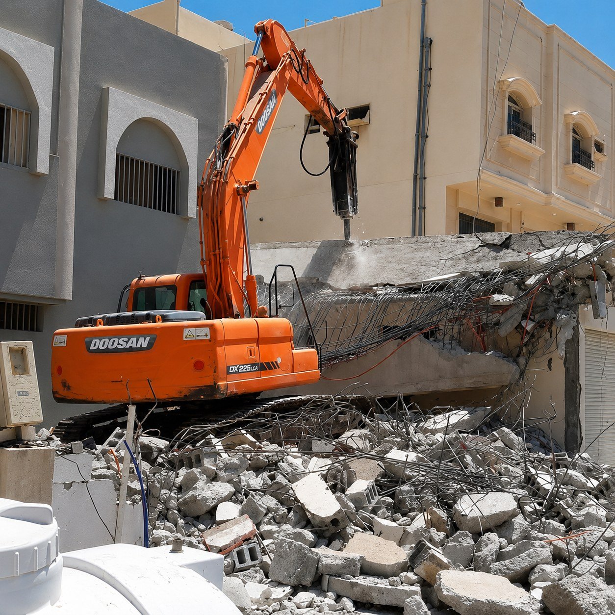 الهدم والإزالة